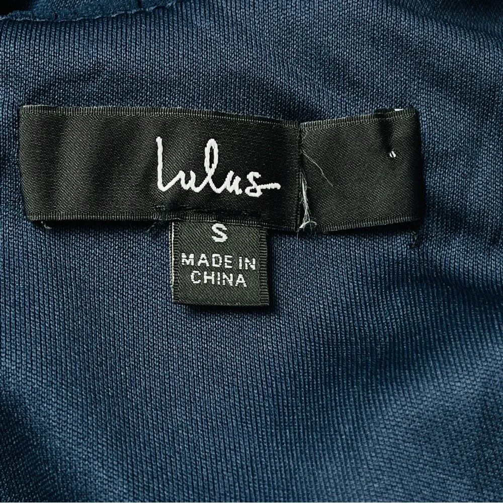 Lulus Vivid Imagination Navy Blue Cutout Maxi Dress - Picture 6 of 11